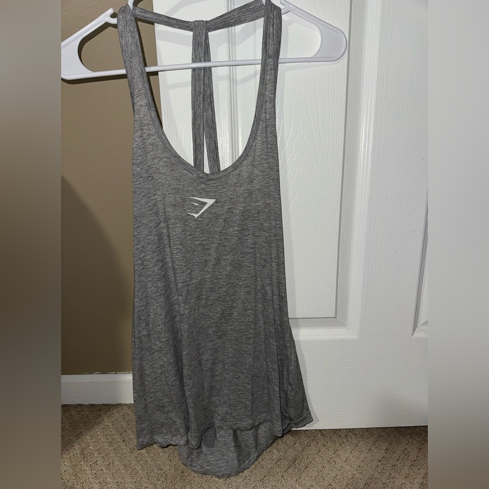 Gray Gymshark Women's Tank Top